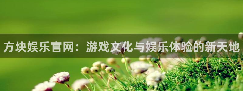 环球360登录入口：方块娱乐官网：游戏文化与娱乐体验的新天地